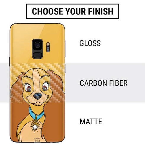 Disney Lady & The Tramp Lady Portrait Galaxy S9 Skin